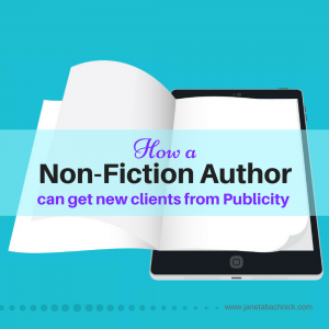 nonfiction author get new clients