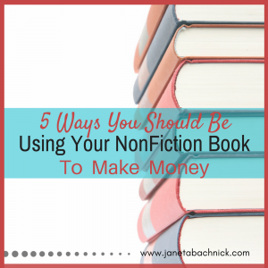 How a nonfiction book can make you money