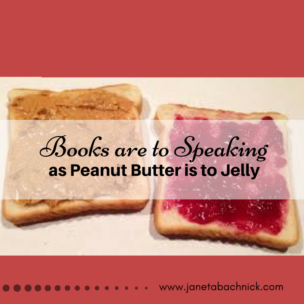 books-are-to-speaking-as-peanut-butter-is-to-jelly