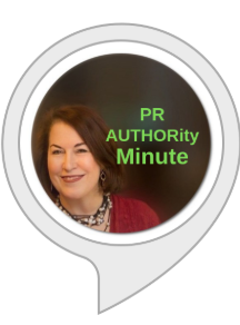 PR AUTHORity Minute flash briefing by Jane Tabachnick