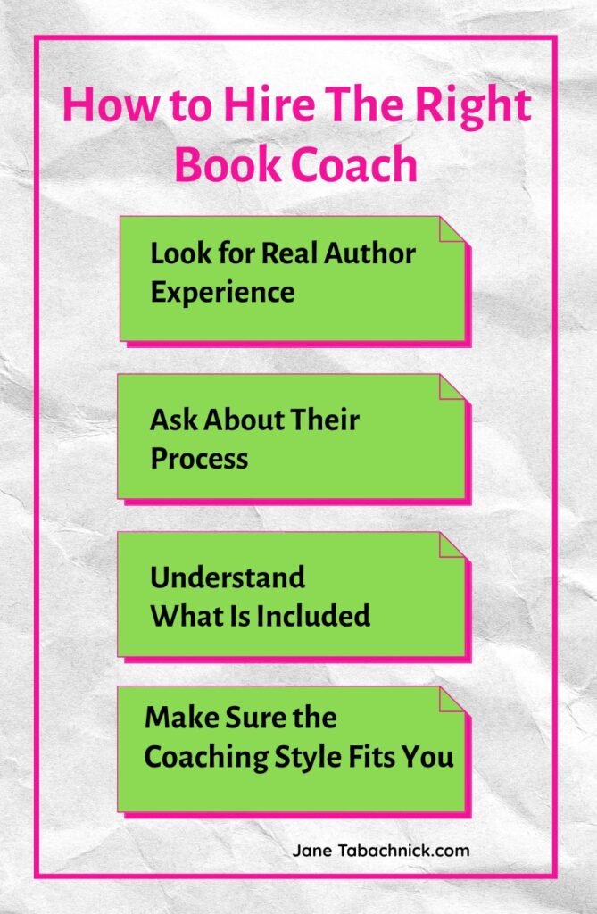 how to hire the right book coach