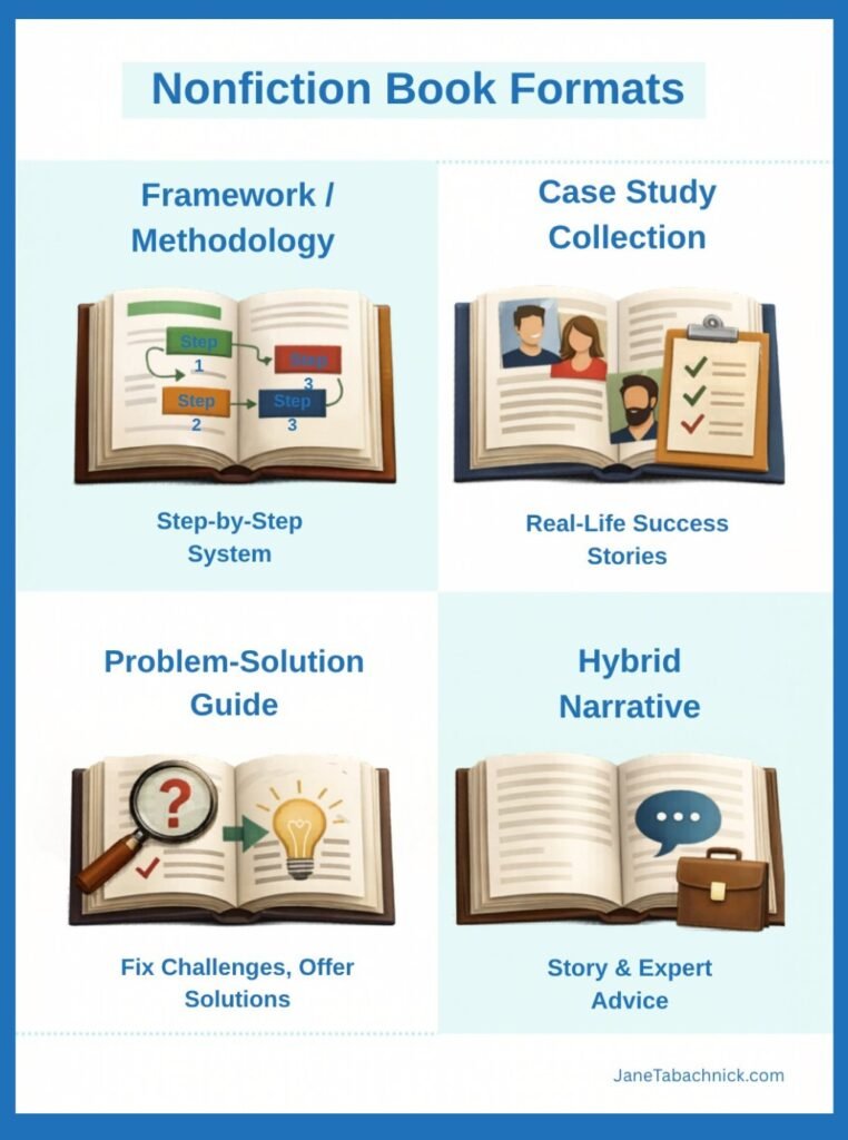 nonfiction book formats