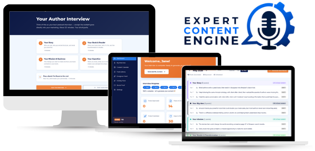 Expert Content Engine - Content Marketing System for Authors